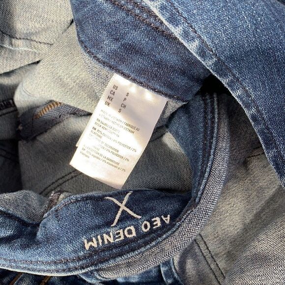 EUC WOMEN’S AMERICAN EAGLE SMALL OVERALL SHORTS - Picture 8 of 8